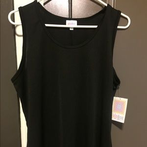 LulaRoe black tank top